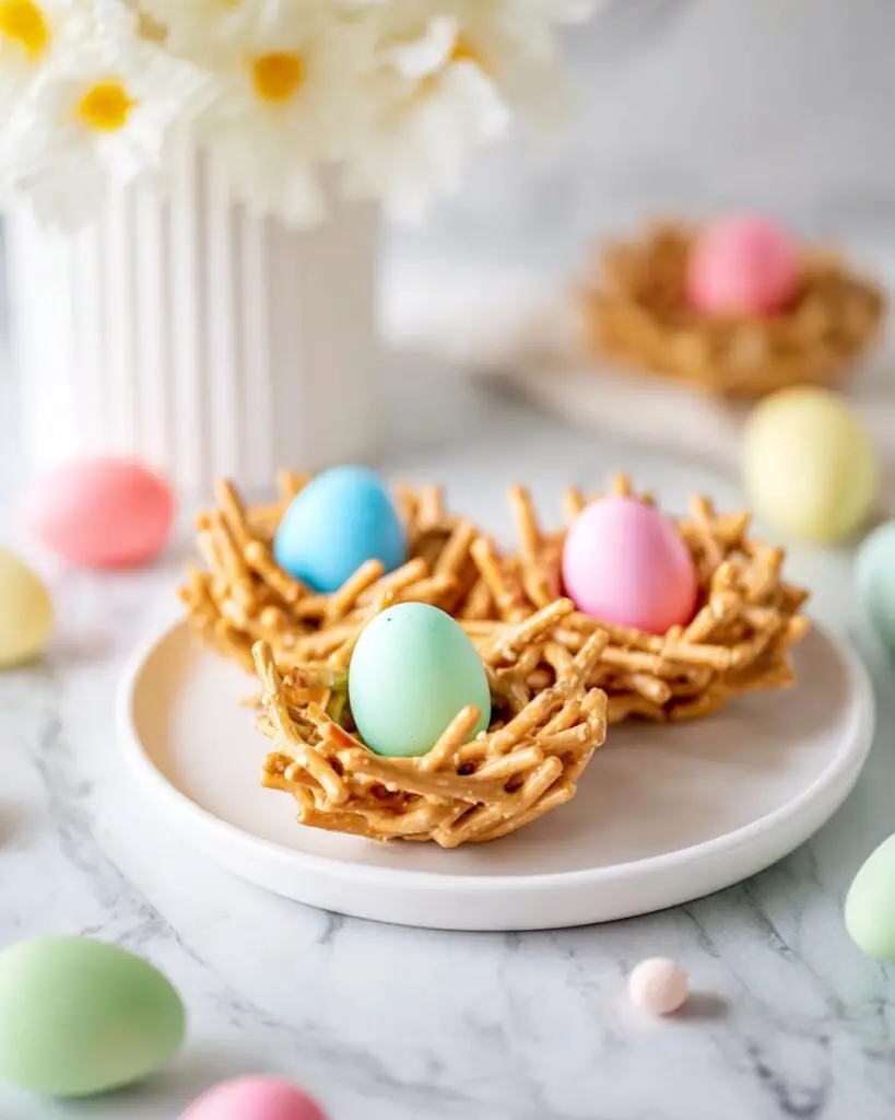 Easter Egg Peanut Butter Haystacks Recipe