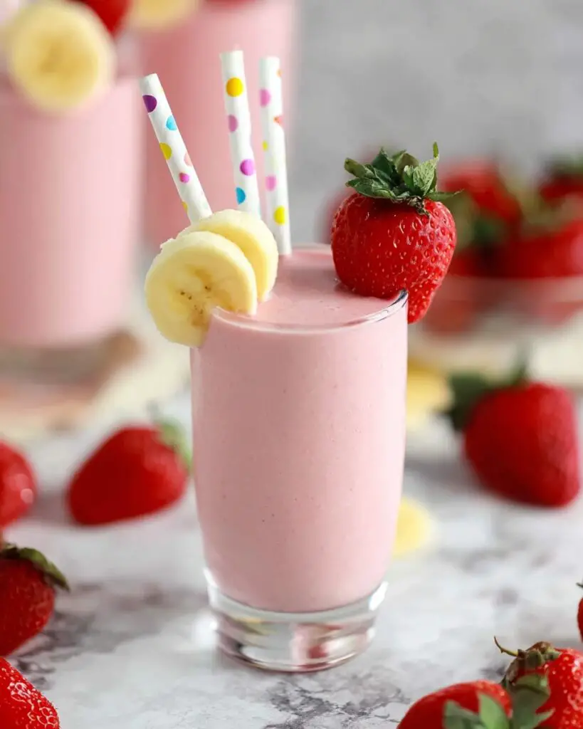 Strawberry Banana Smoothie Recipe