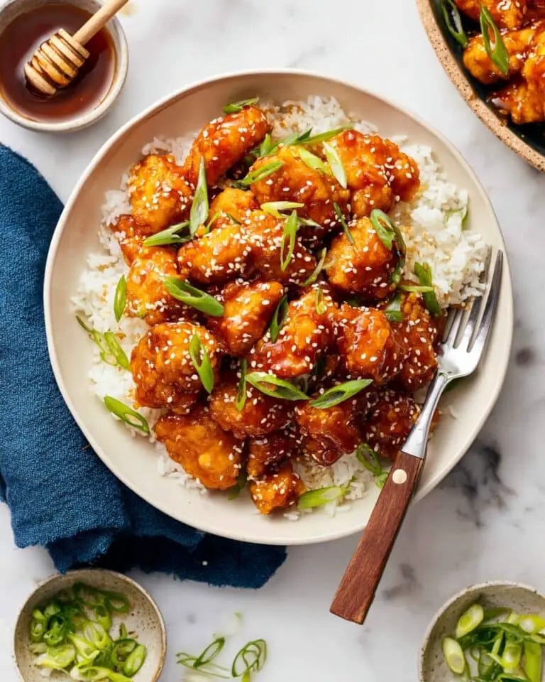 Crispy Honey Garlic Chicken Recipe