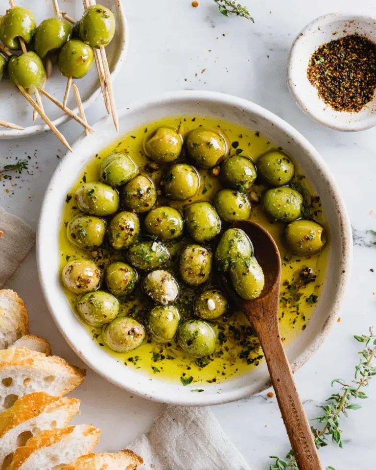Elegant Cheese Stuffed Olives Recipe
