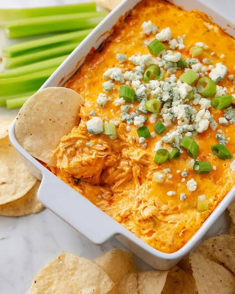 Instant Pot Buffalo Chicken Dip Recipe