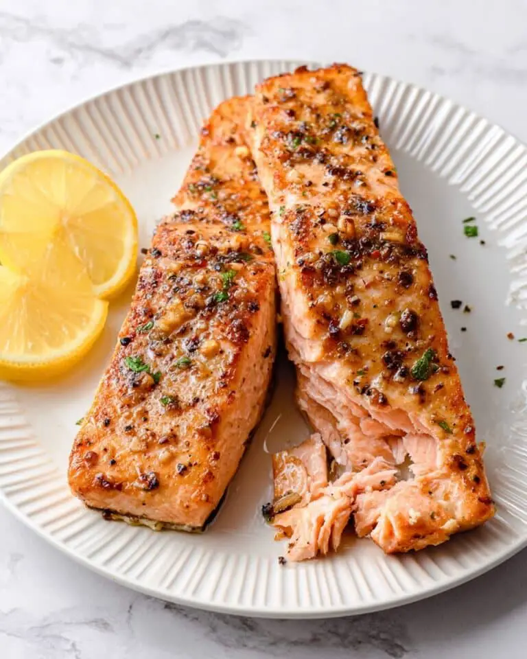 Air Fryer Honey Garlic Salmon Recipe