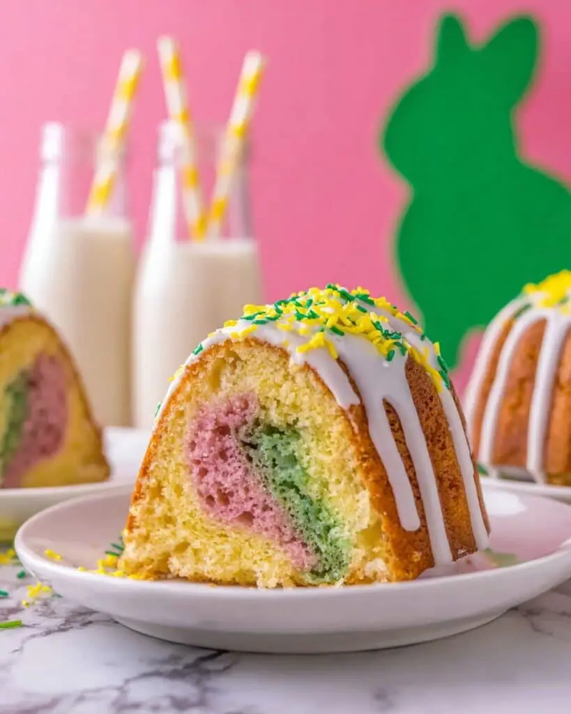 Easter Swirl Bundt Cake Recipe