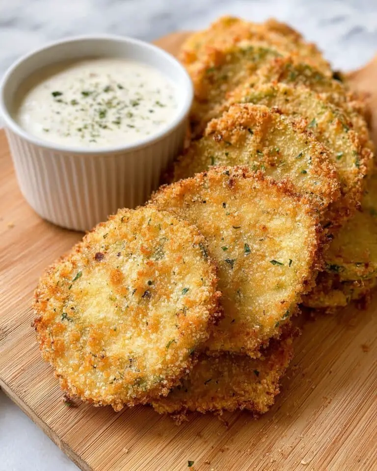 Crispy Baked Zucchini Chips with Parmesan Recipe