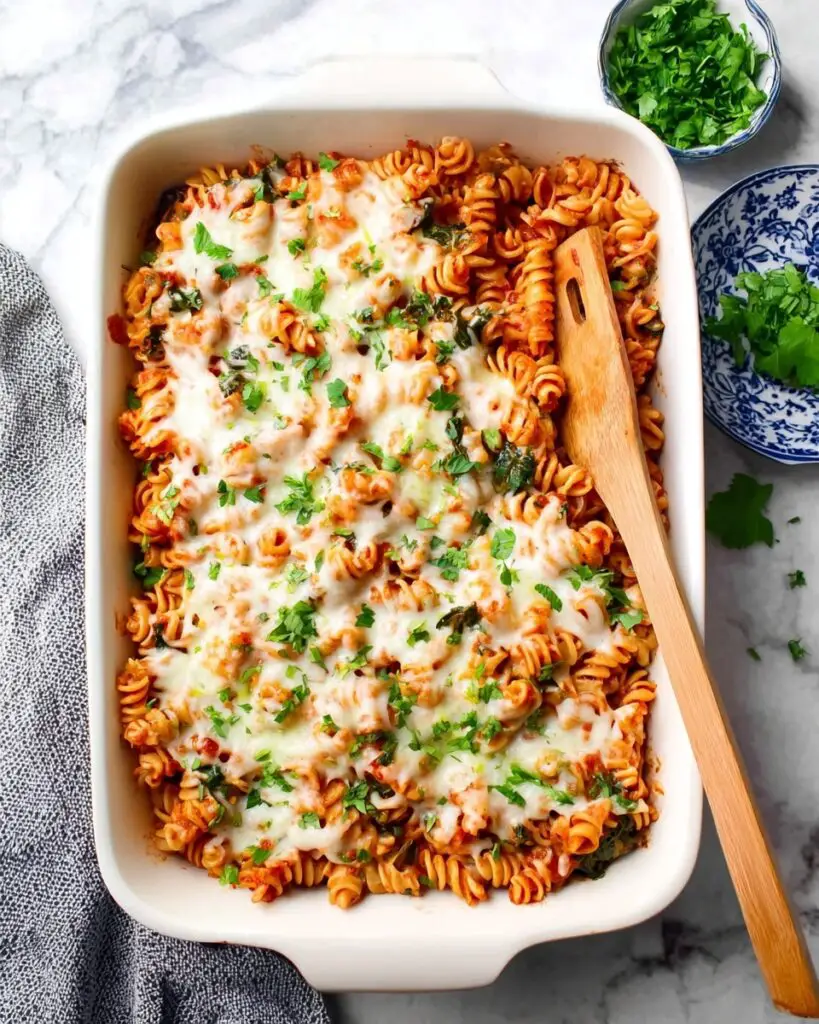Tomato Chicken Pasta Bake Recipe