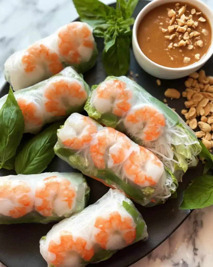 Vietnamese Rice Paper Rolls (Spring Rolls) Recipe