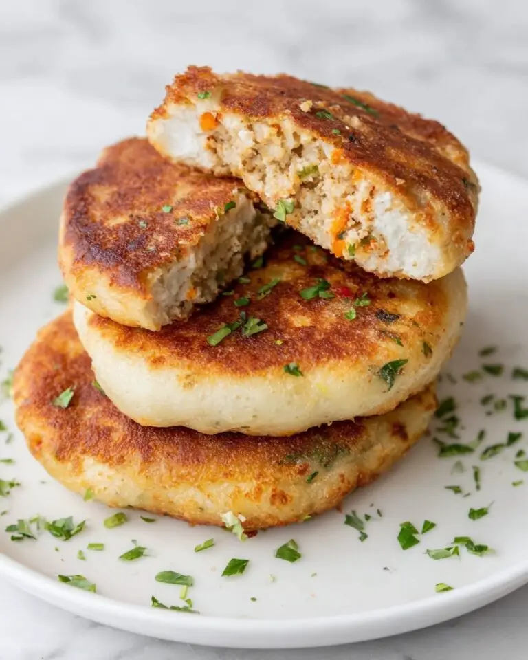 Mashed Potato Pancakes with Meat Filling Recipe