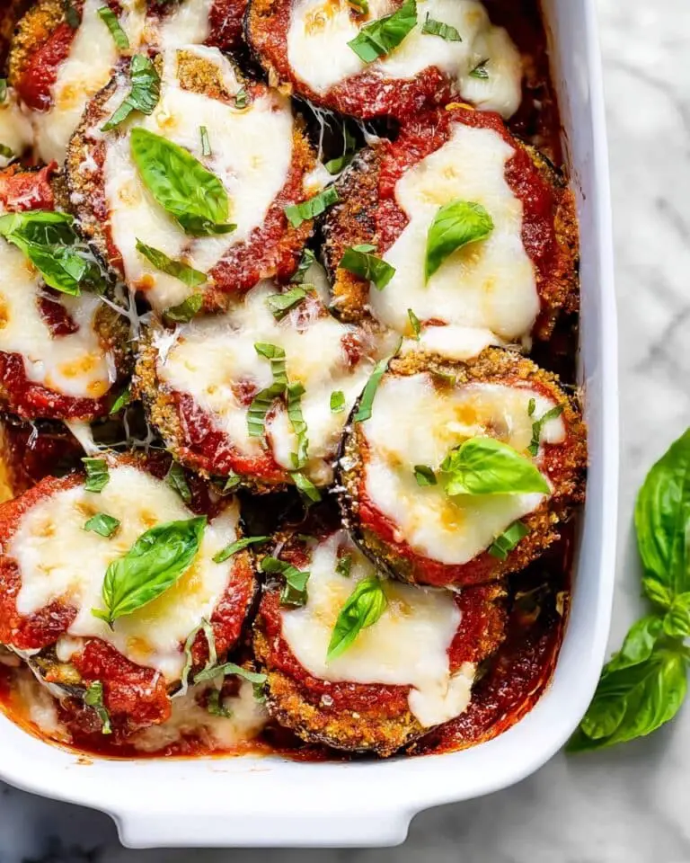 Easy Eggplant Parmesan Recipe