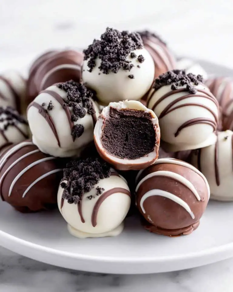 Chocolate-Dipped Oreo Balls Recipe