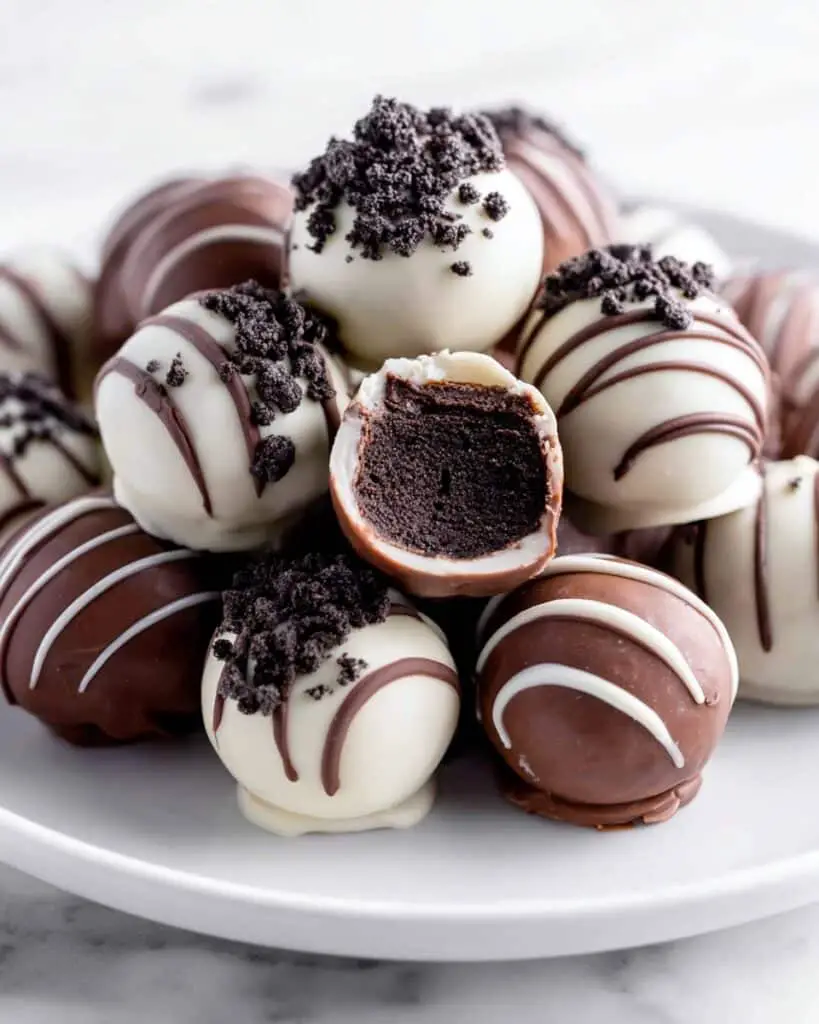 Chocolate-Dipped Oreo Balls Recipe