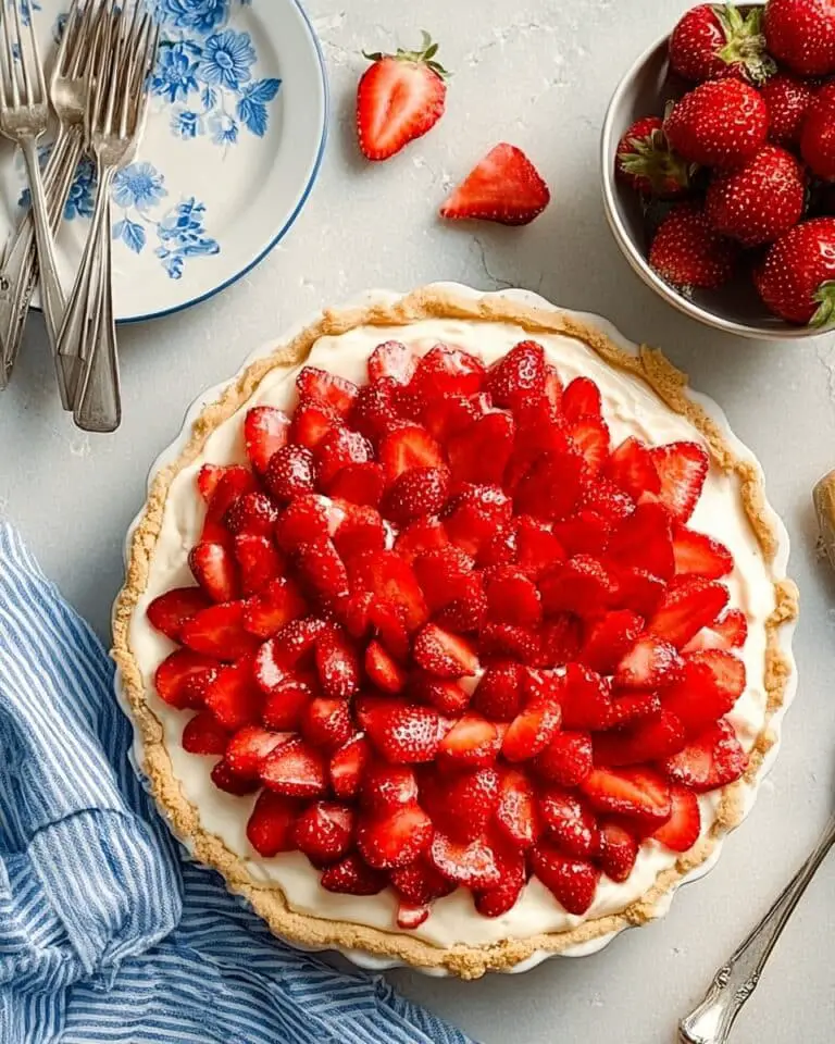 Strawberries and Cream Tart Recipe