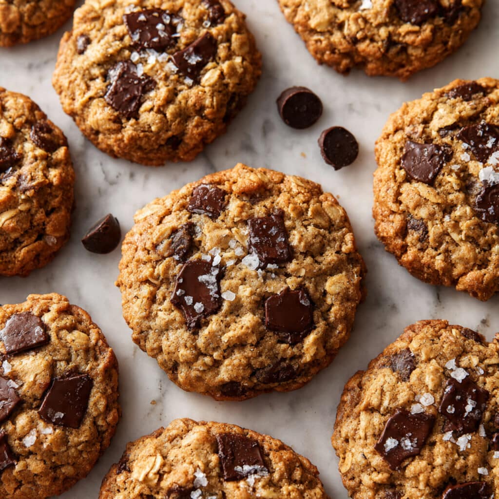Brown Butter Oatmeal Chocolate Chip Cookies Recipe