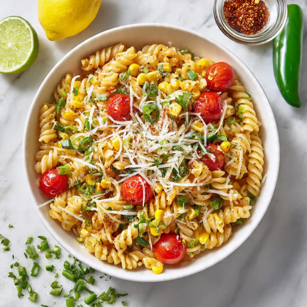 Street Corn Pasta Salad Recipe