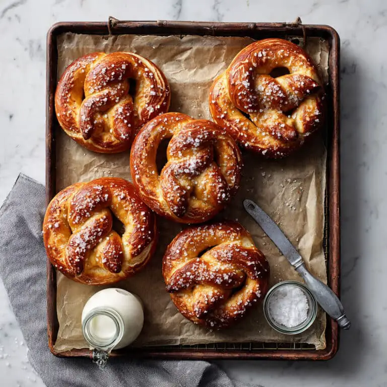 Homemade Soft Pretzels Recipe