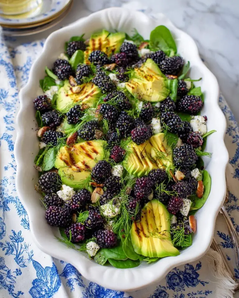 Blackberry Apple Salad with Fennel and Avocado Recipe