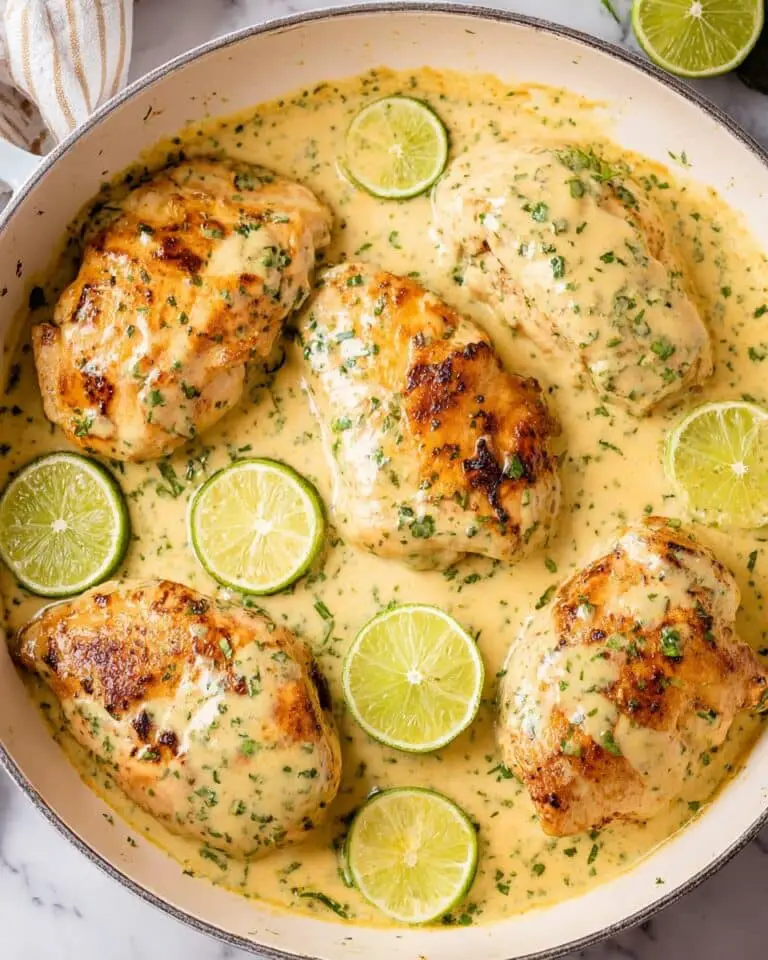 Creamy Coconut Lime Chicken Recipe