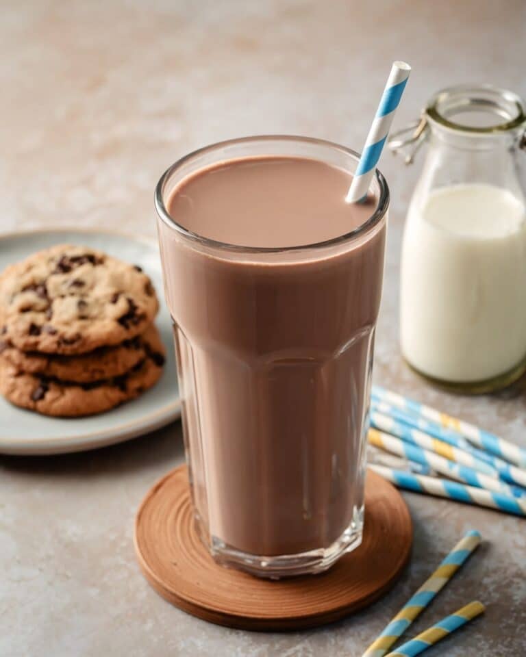 Homemade Chocolate Milk Recipe