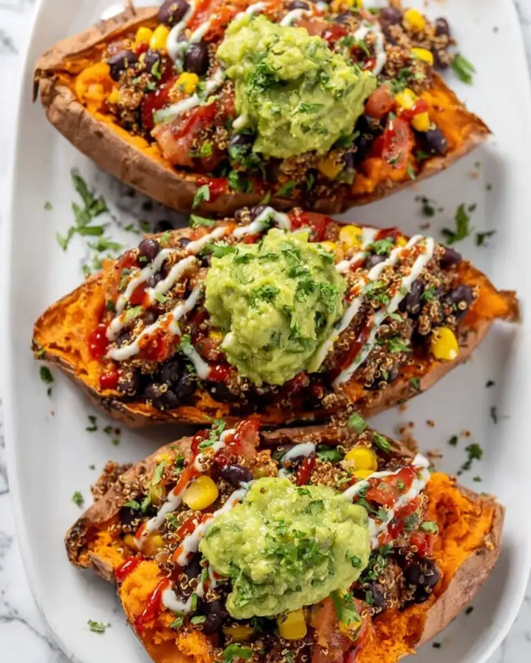 Mexican Quinoa Stuffed Sweet Potatoes Recipe