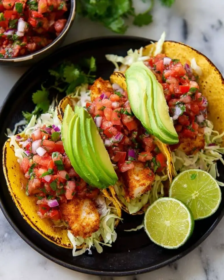 Fish Tacos with Avocado Recipe
