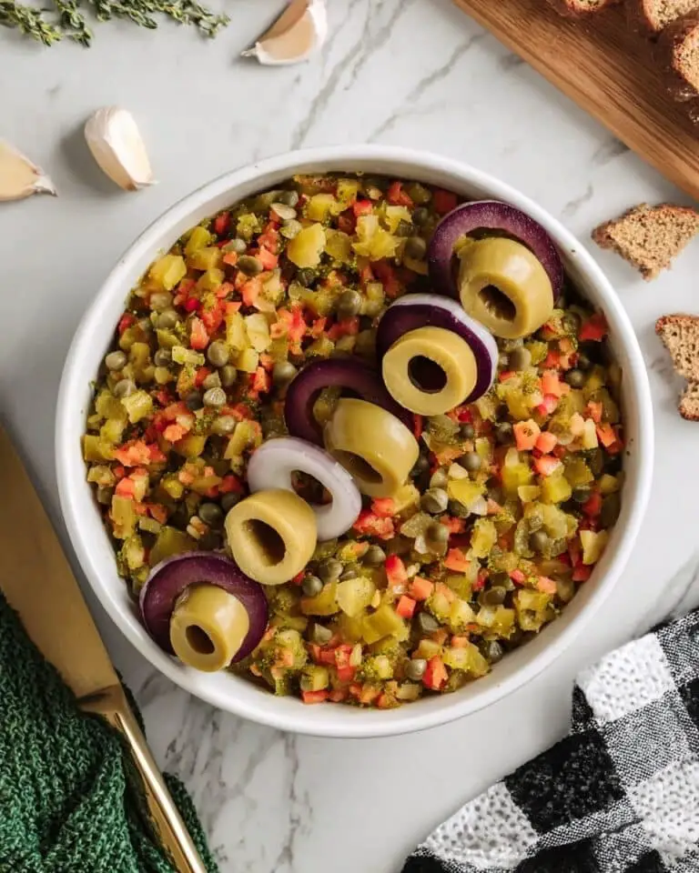 Green Olive Tapenade Recipe