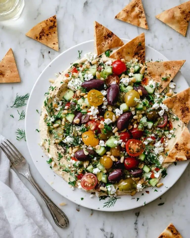 7-Layer Loaded Hummus Dip Recipe
