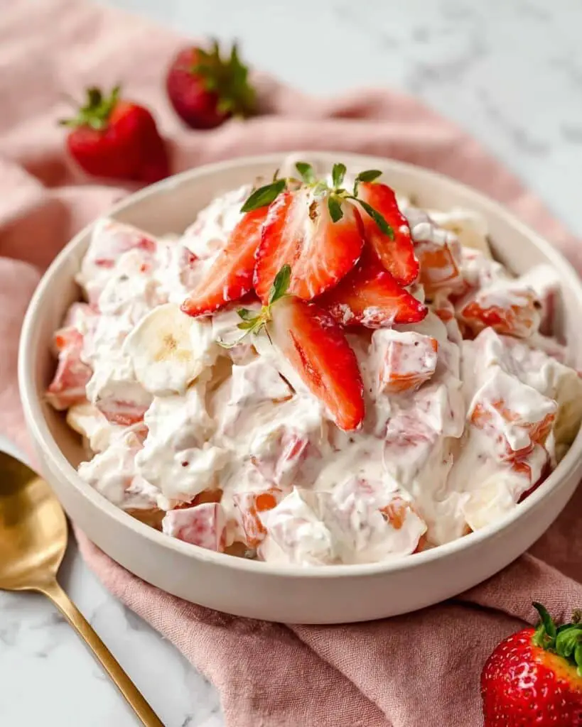 Strawberry Cheesecake Salad Recipe
