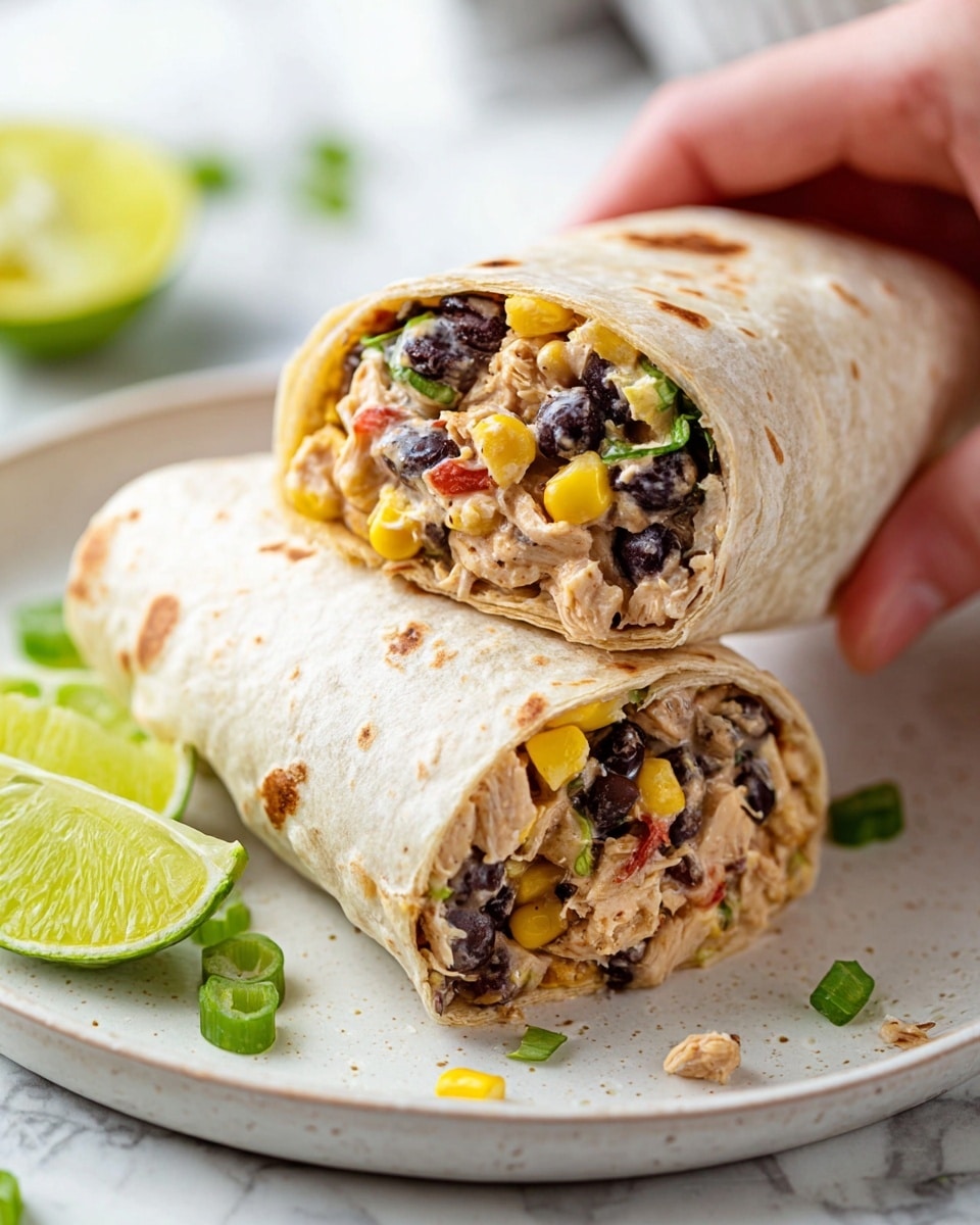 Creamy Southwest Chicken Salad with Black Beans Recipe