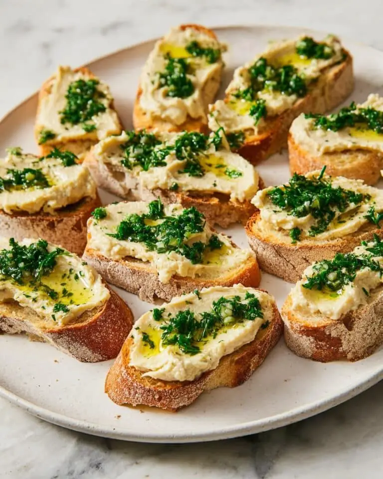 Creamy White Bean Dip for Crostini or Crudité Recipe