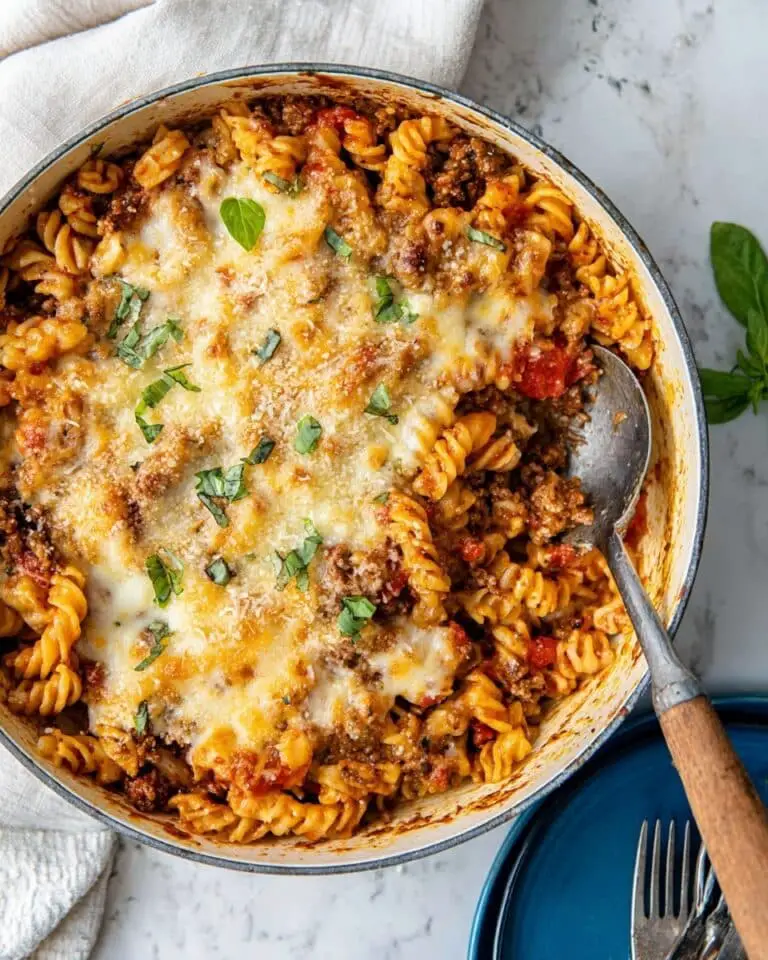 Ground Beef Pasta Skillet Recipe