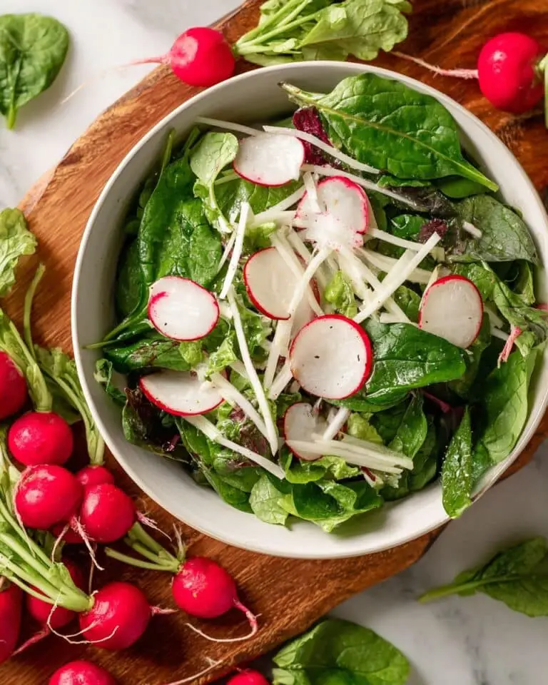 Radish and Jicama Salad with Lime Vinaigrette Recipe