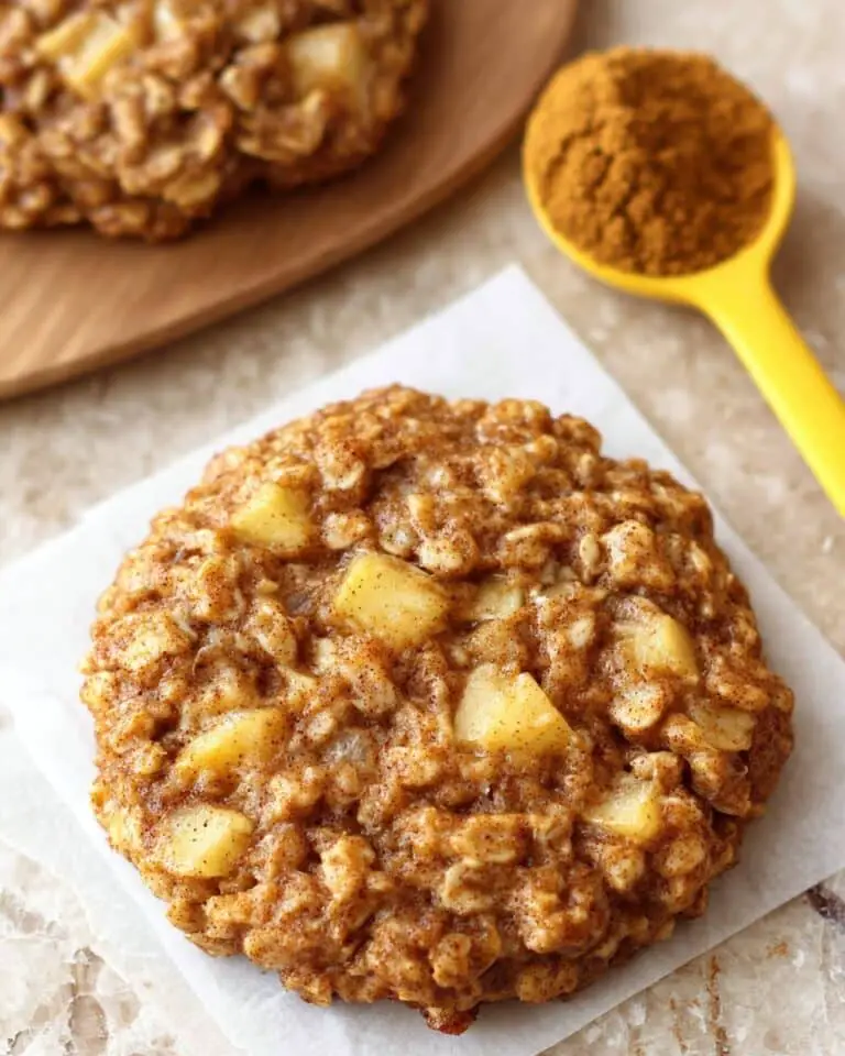 Healthy Apple Pie Oatmeal Cookies Recipe