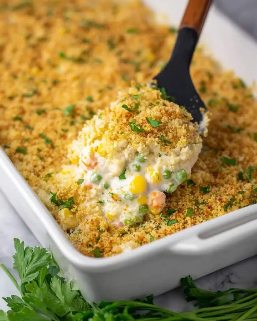 Ritz Cracker Chicken Casserole Recipe