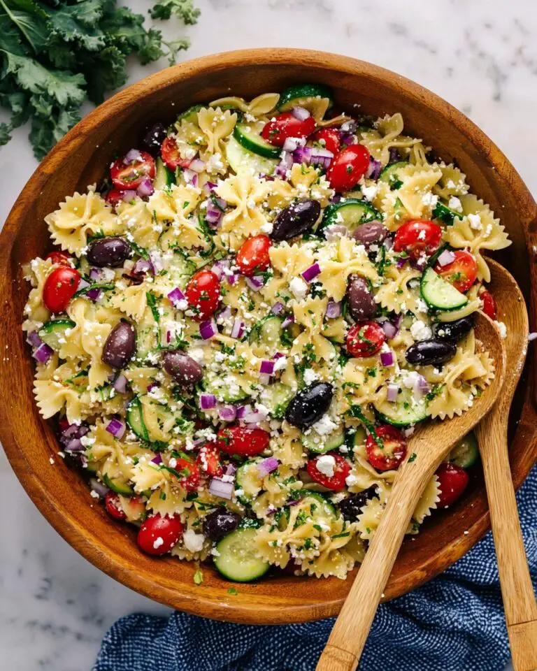 Greek Pasta Salad Recipe