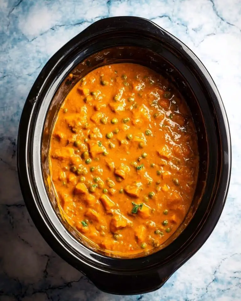 Slow Cooker Potato & Chickpea Tikka Masala Recipe