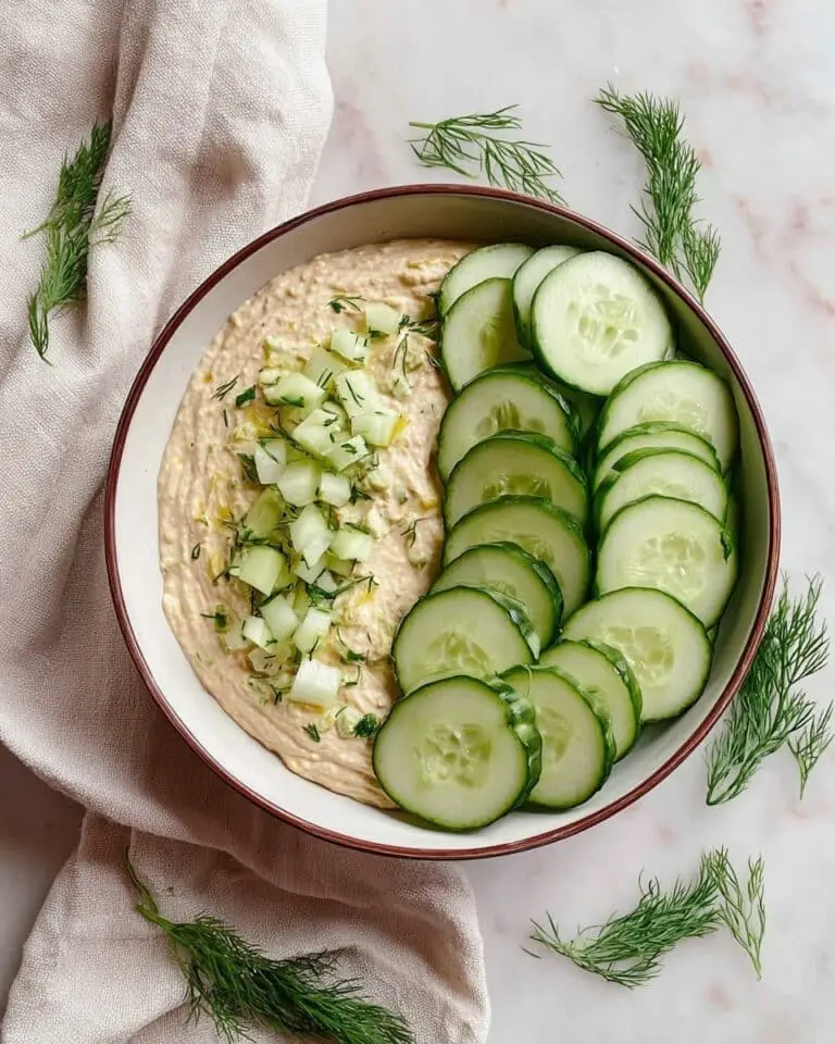 Dill Pickle Hummus Recipe