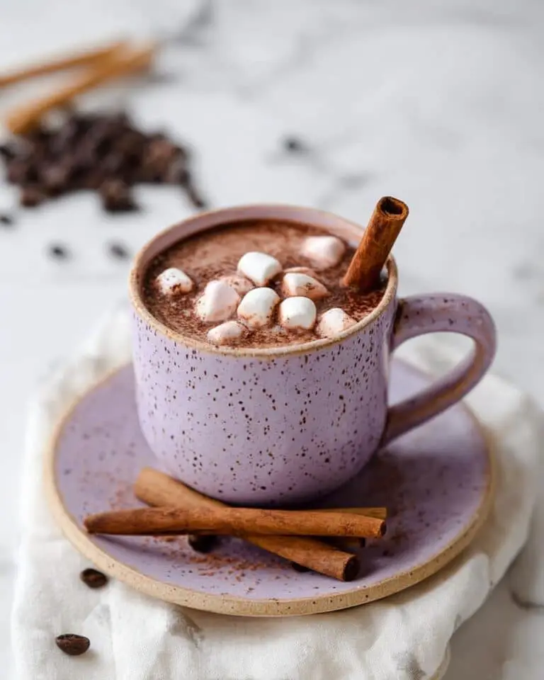 Chocolate Date Latte with Cinnamon and Vanilla Recipe