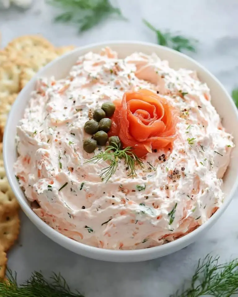 Smoked Salmon Dip with Cream Cheese and Dill Recipe
