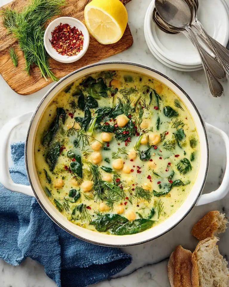 Lemon Chickpea Soup Recipe