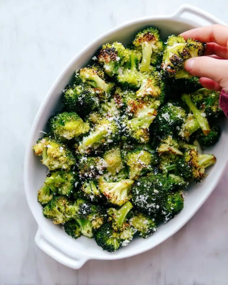 Roasted Broccoli with Parmesan and Lemon Recipe