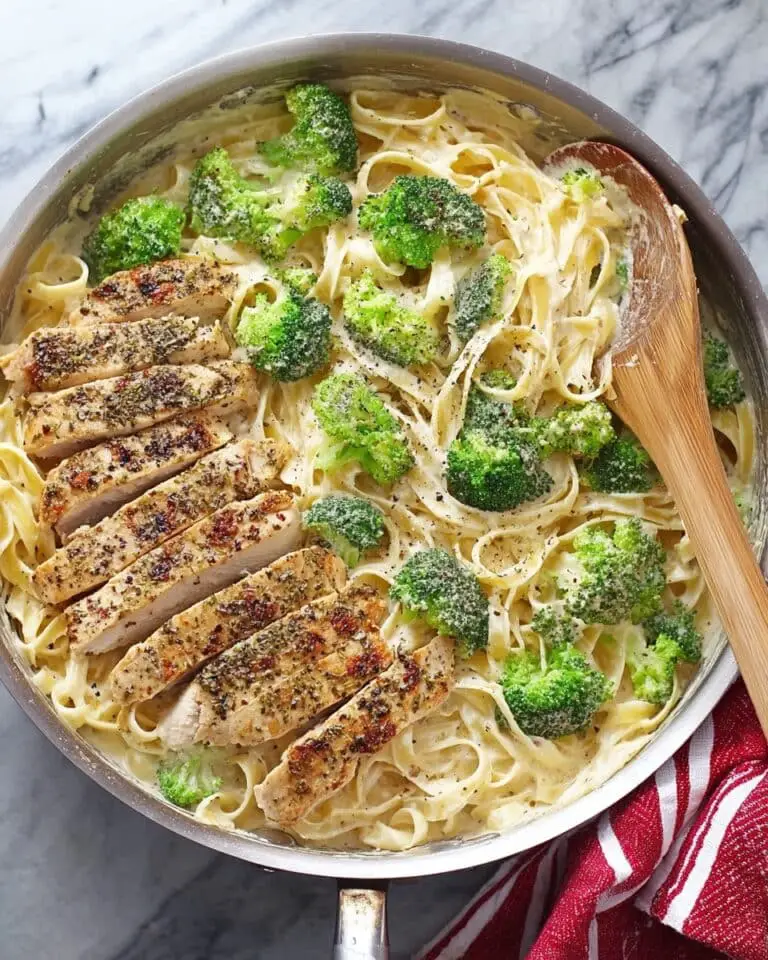 Broccoli Chicken Alfredo Recipe