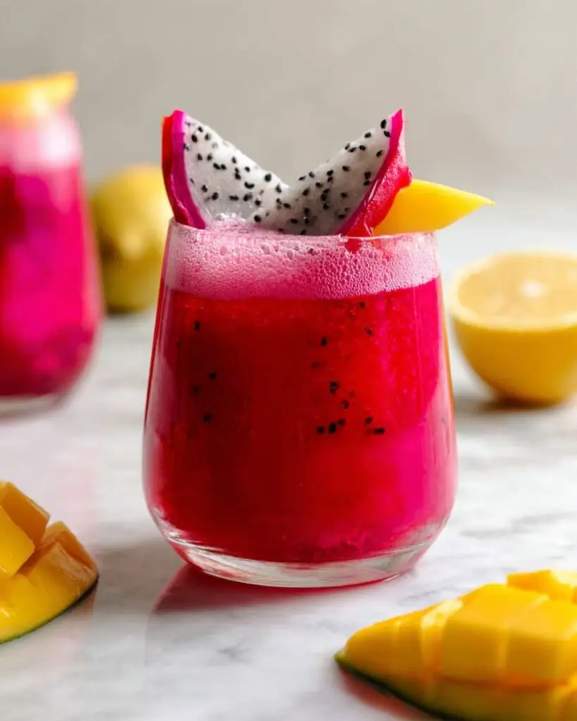 Mango Dragon Fruit Lemonade Recipe