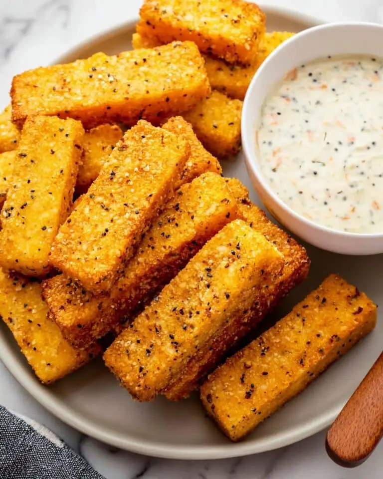 4-Ingredient Cheesy Potato Sticks Recipe