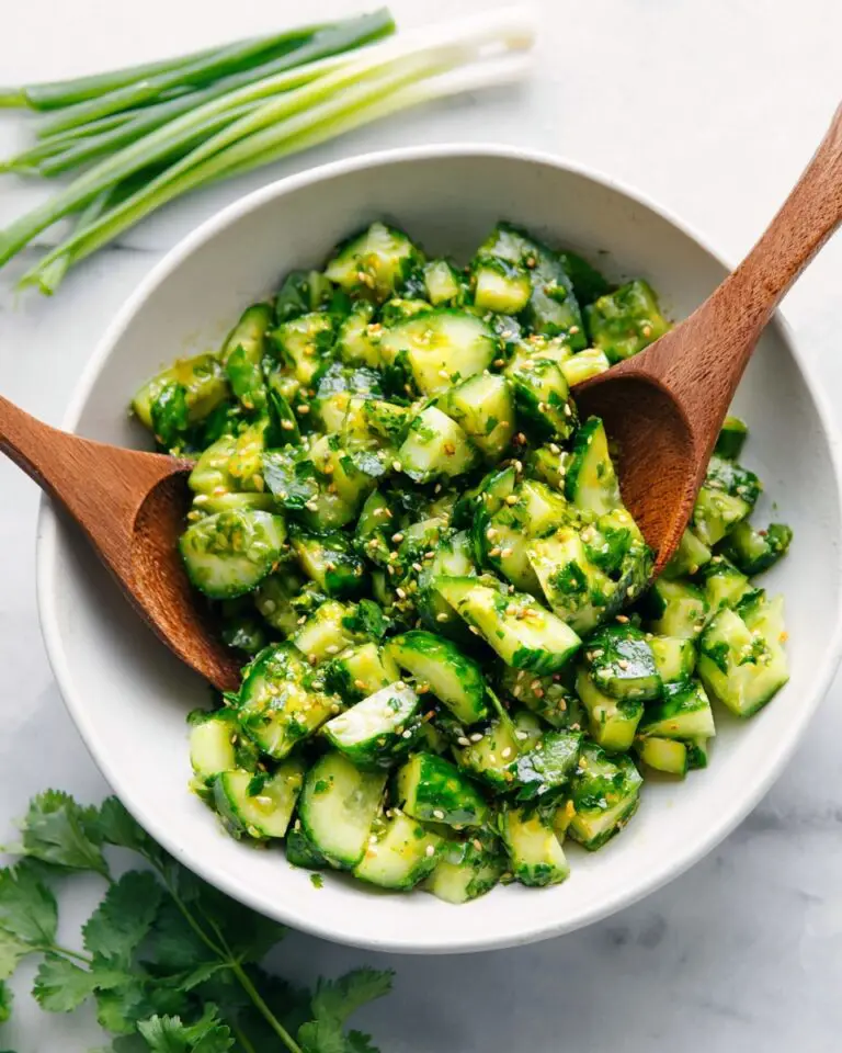 Smashed Cucumber Salad Recipe