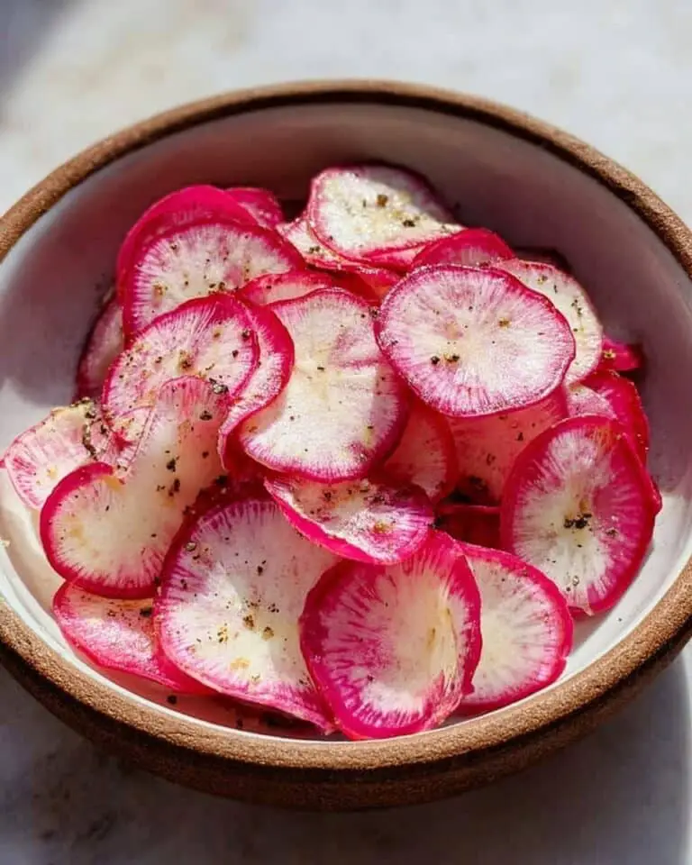 Air Fryer Radish Chips Recipe