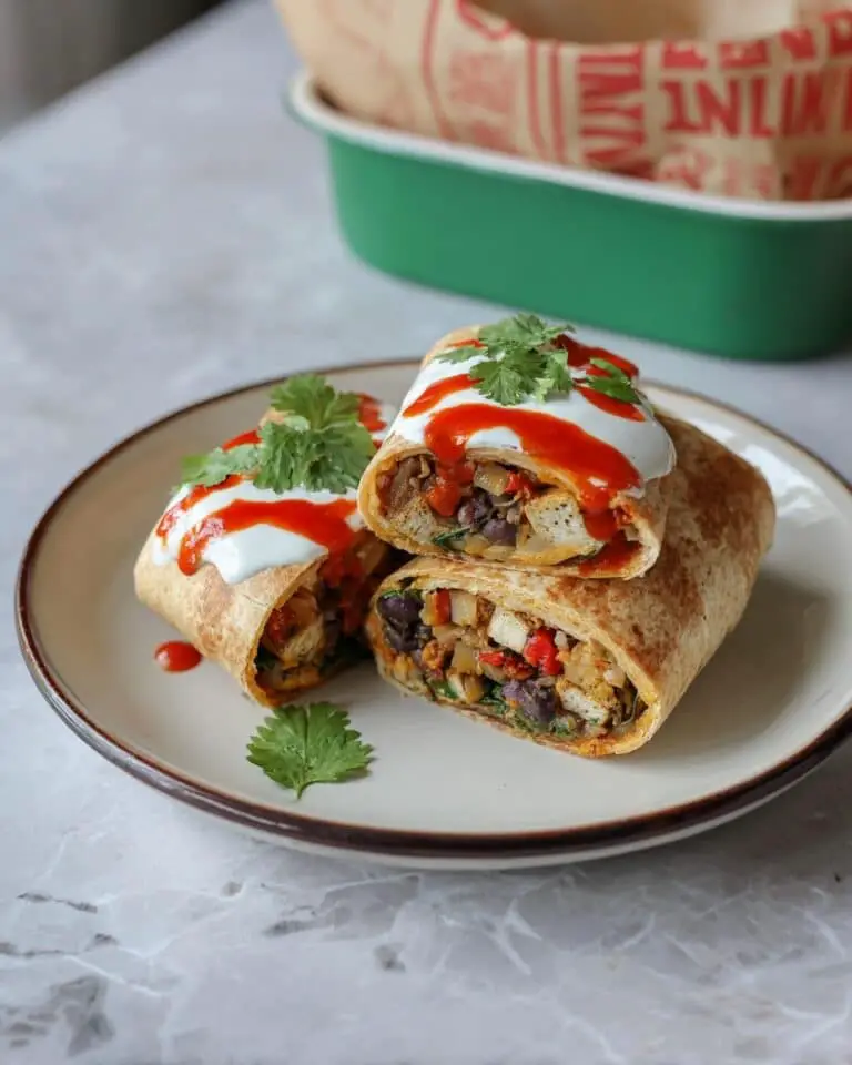 Black Bean Breakfast Burritos Recipe