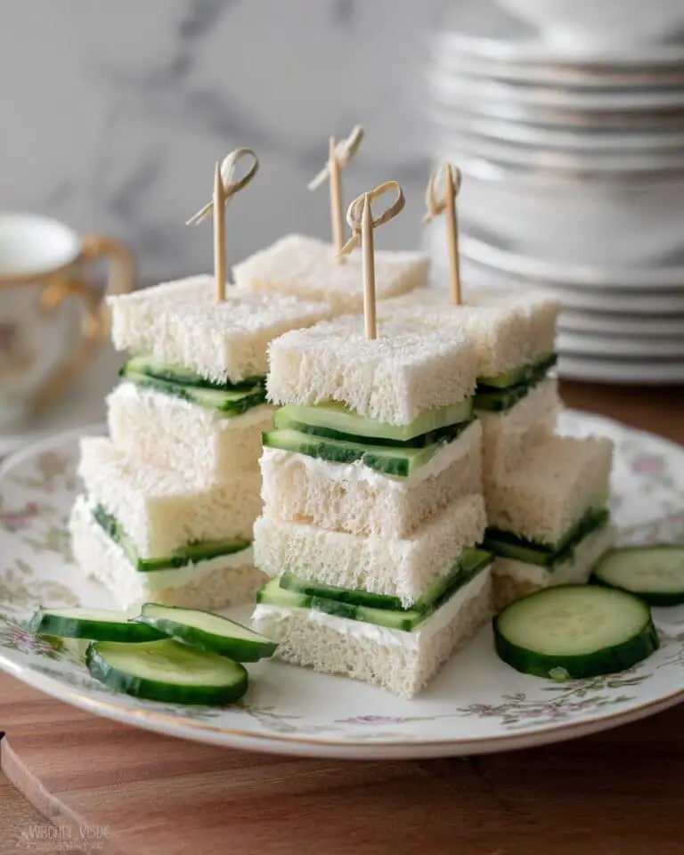 Petite Cucumber Sandwich Recipe