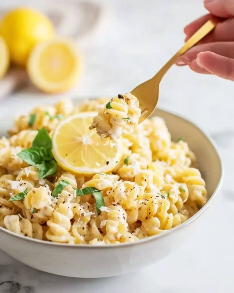 Lemon Ricotta Pasta Recipe