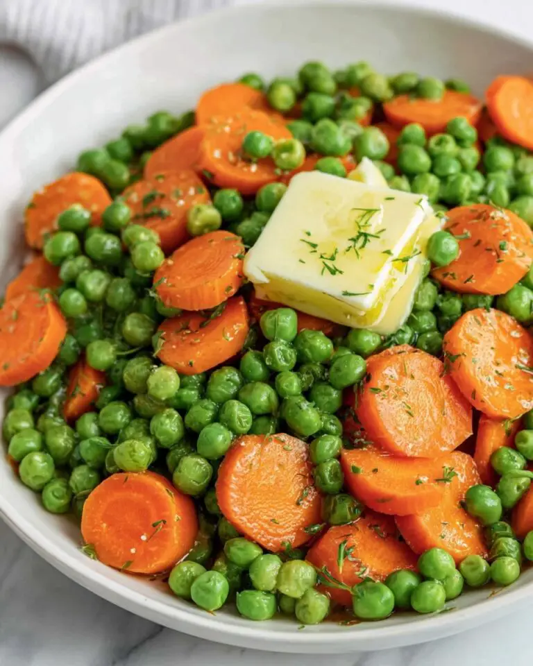 Buttered Dill Peas and Carrots Recipe