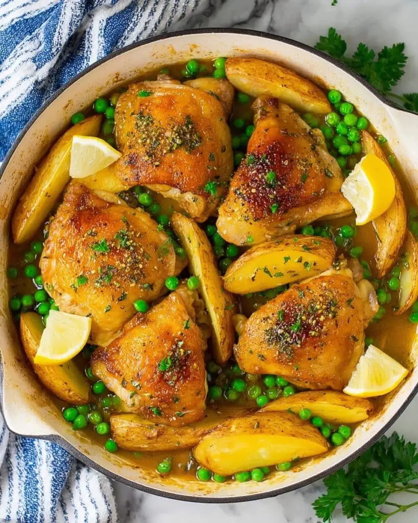 Chicken Vesuvio Recipe