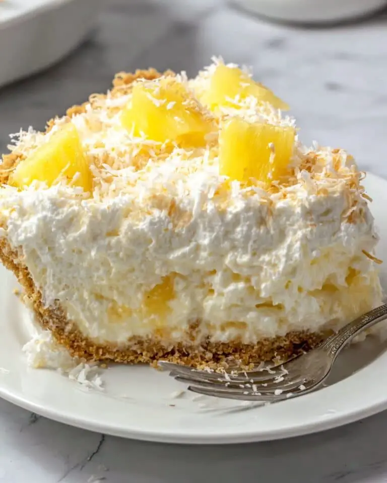 No-Bake Pineapple Cream Dessert Recipe